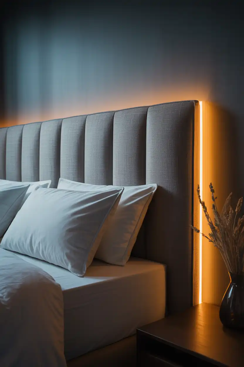 A Backlit Headboard Panel