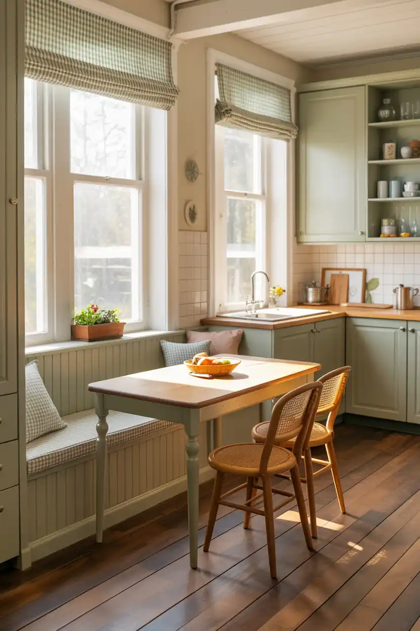 A Cosy Cottage-Style Breakfast Nook