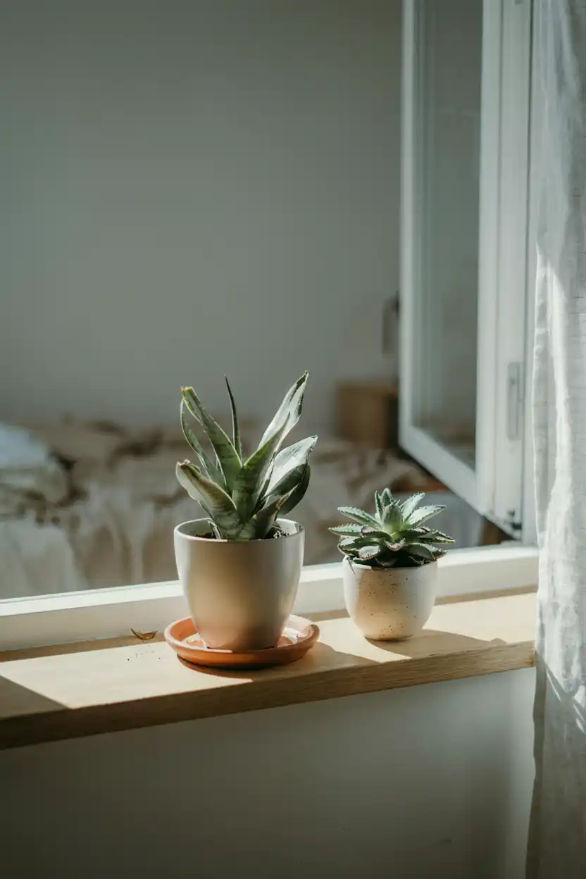 Air-Purifying Cooling Houseplants
