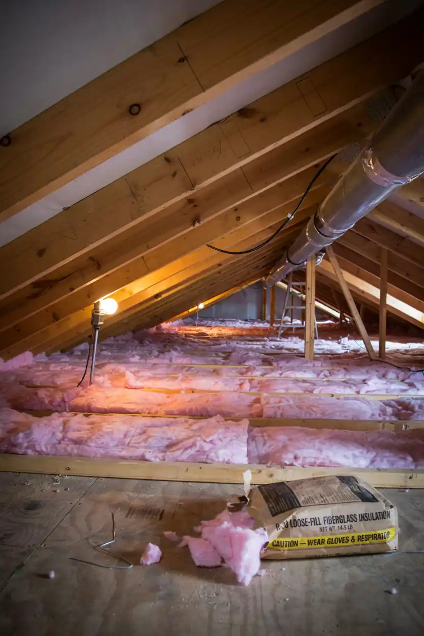 Attic and Wall Insulation Upgrade