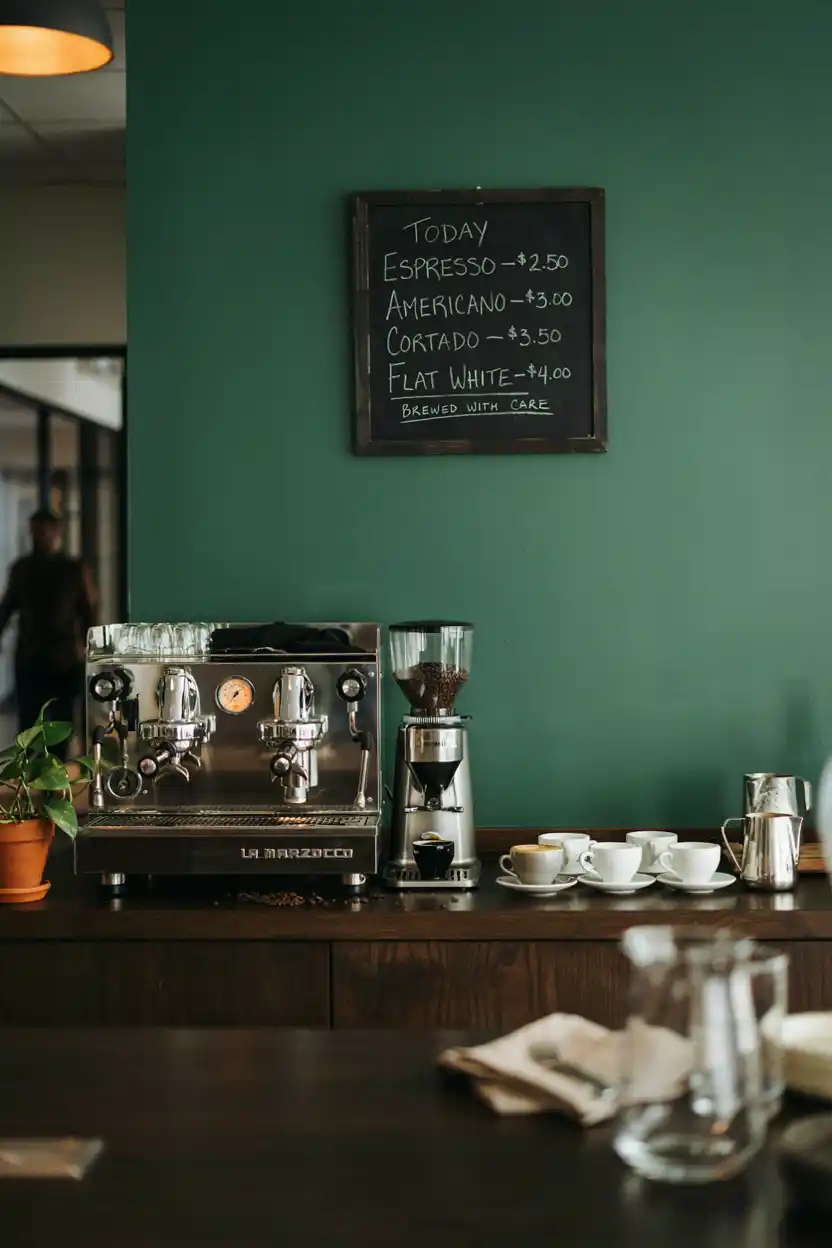 Barista-Style Espresso Corner