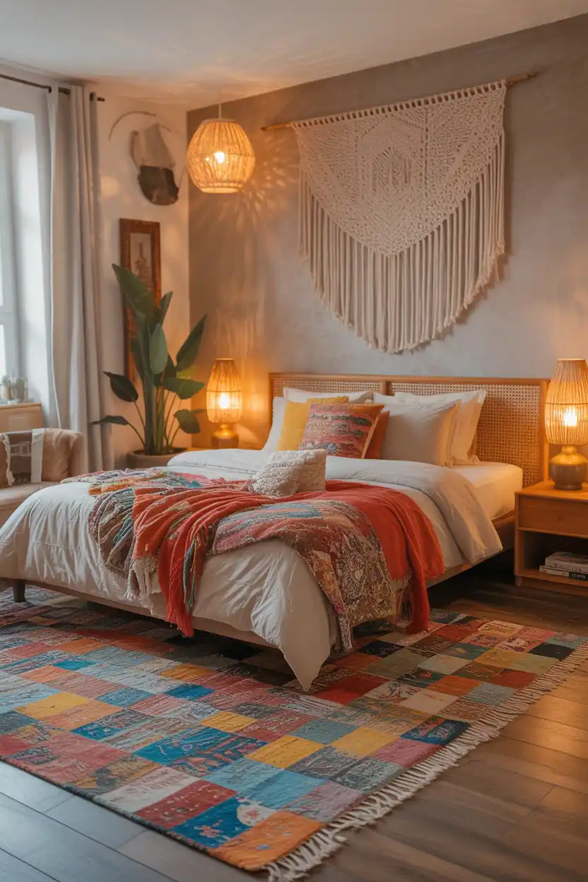 Boho Patchwork Rug