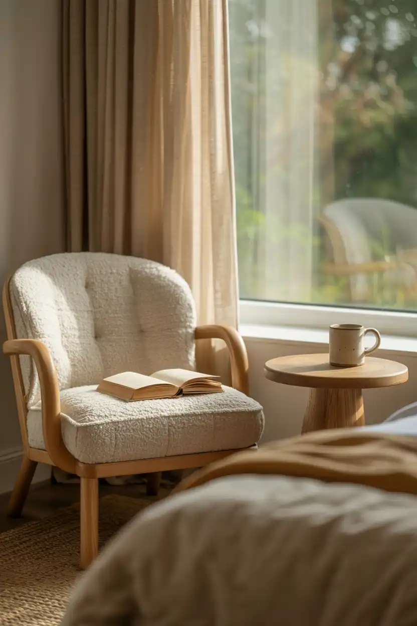 Boucle Accent Chair