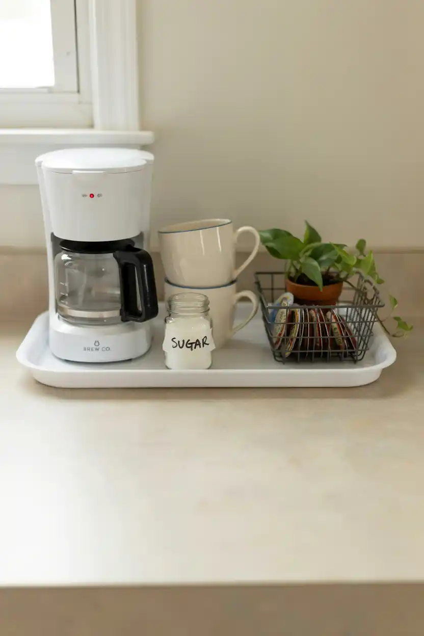 Budget-Friendly Dollar-Store Coffee Station