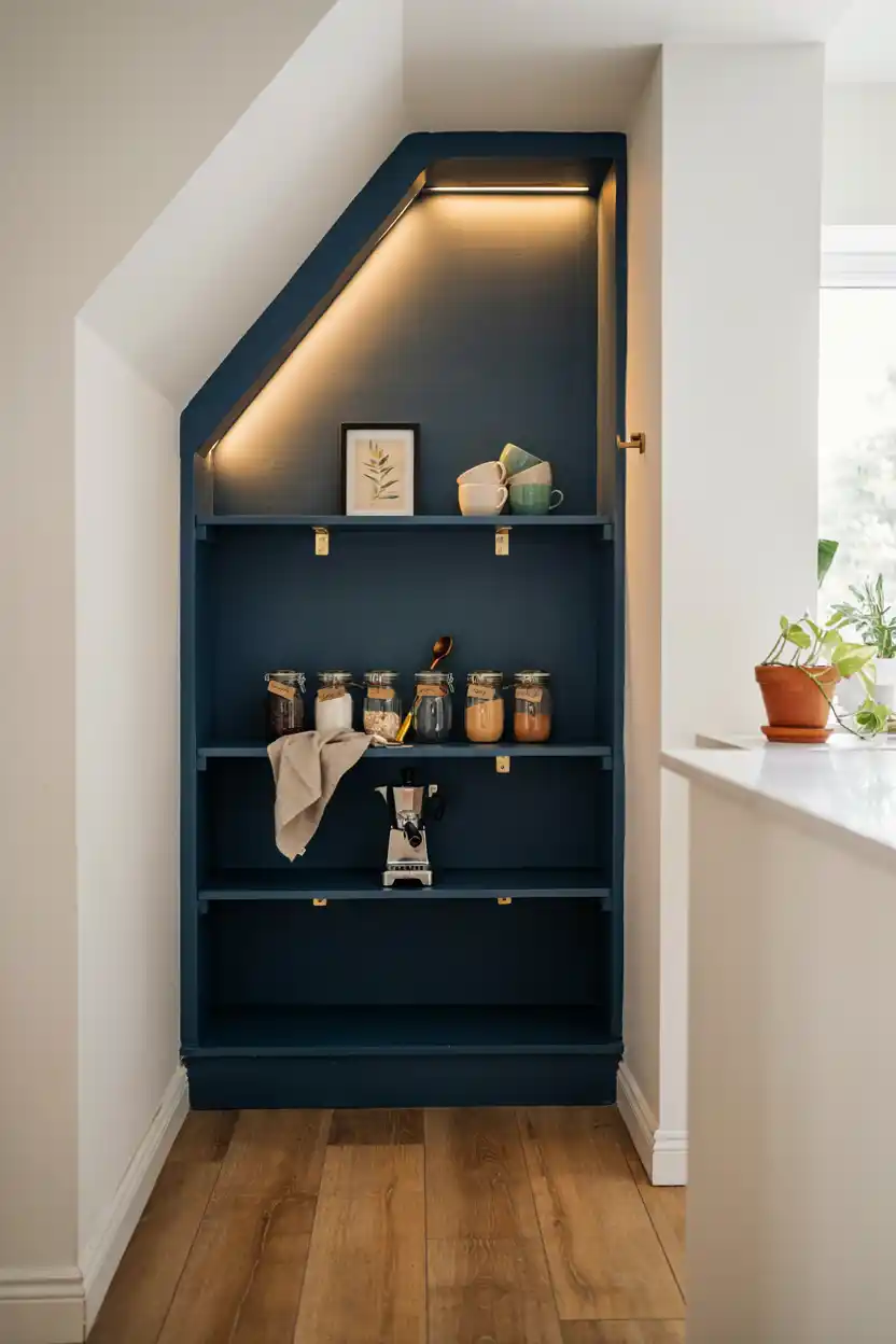 Built-In Nook Under the Stairs or in an Alcove