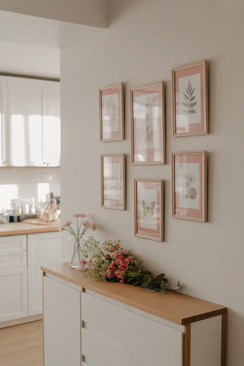 Butterfly and Floral Wall Art