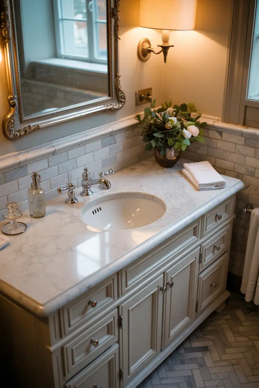 Carrara Marble Vanity Top