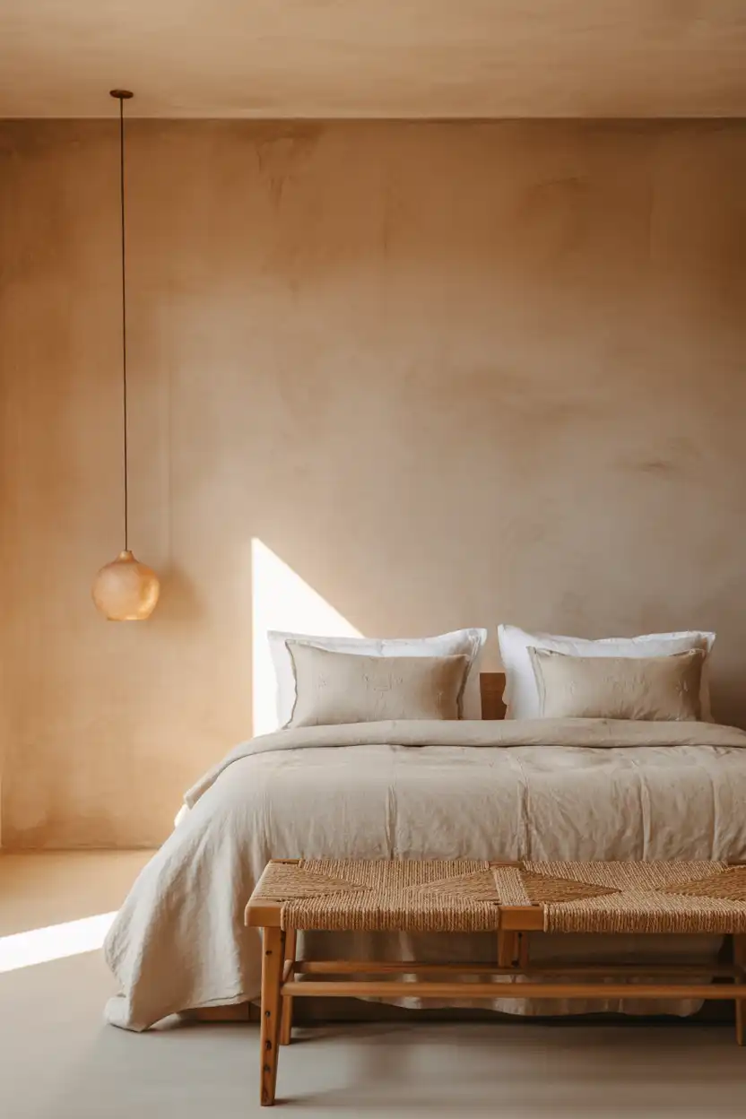 Clay or Limewash Plaster Walls