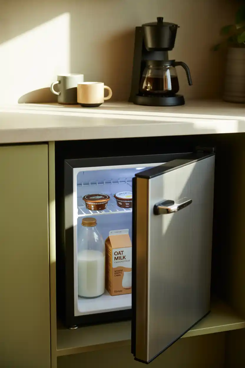 Consider a Mini Fridge for Milk