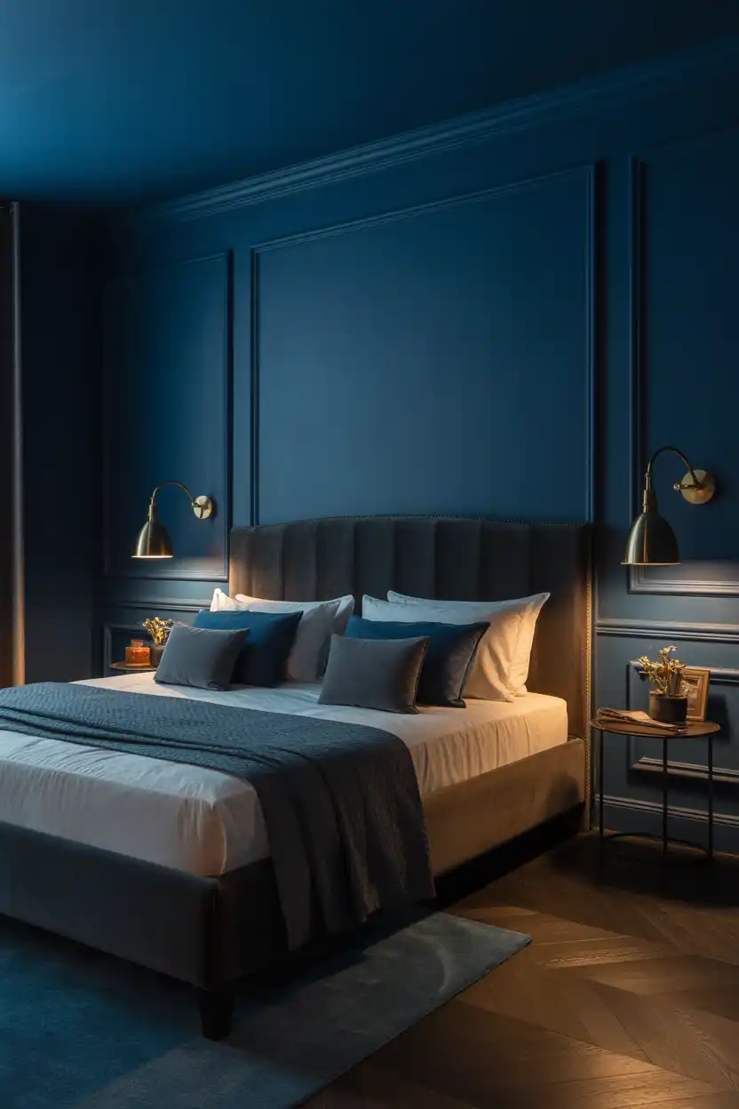 Deep Navy Blue