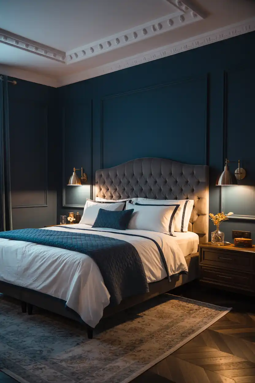 Deep Navy Blue