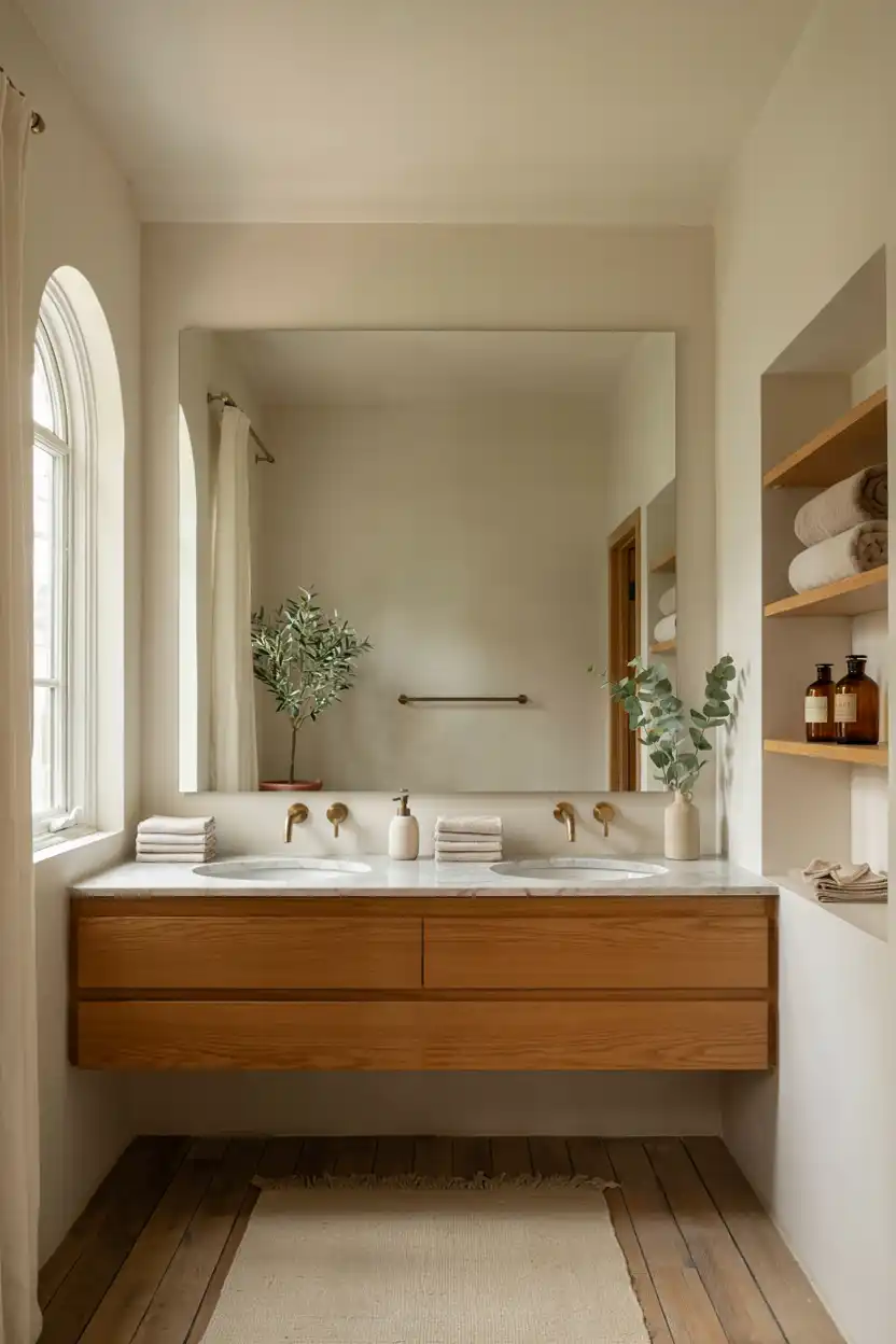 Double Sink Vanity for Shared Bathrooms