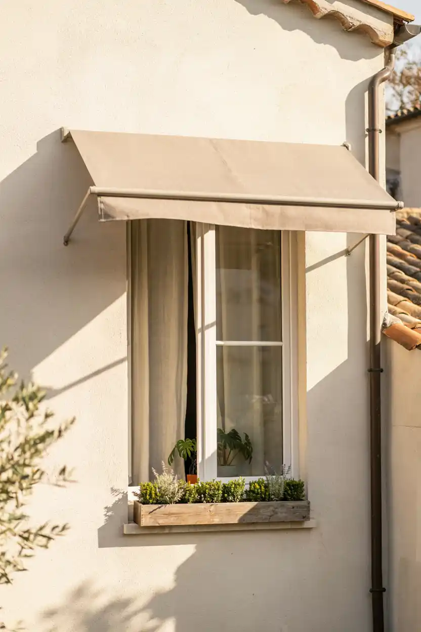 xterior Window Awnings or Shades