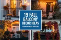 19 Fall Balcony Decor Ideas For Apartment Dwellers That Look Designer-Made
