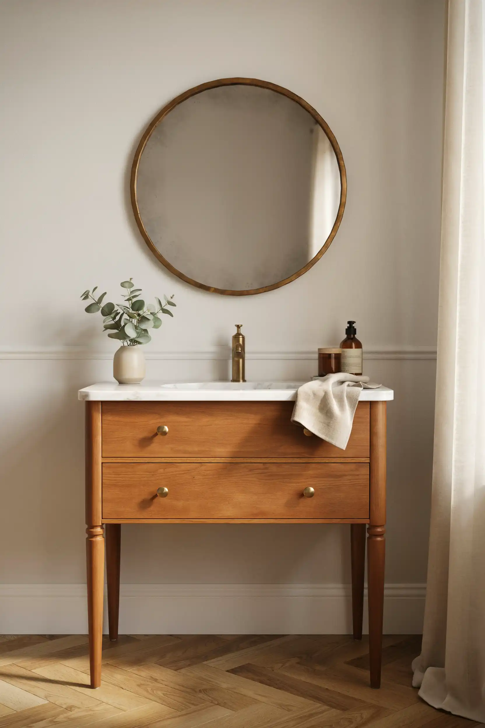 Freestanding Furniture-Style Vanity