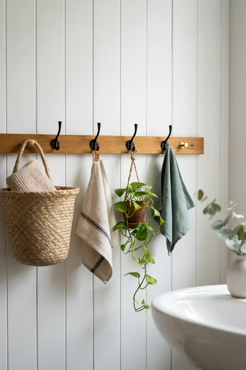 Hooks and Rail Storage System