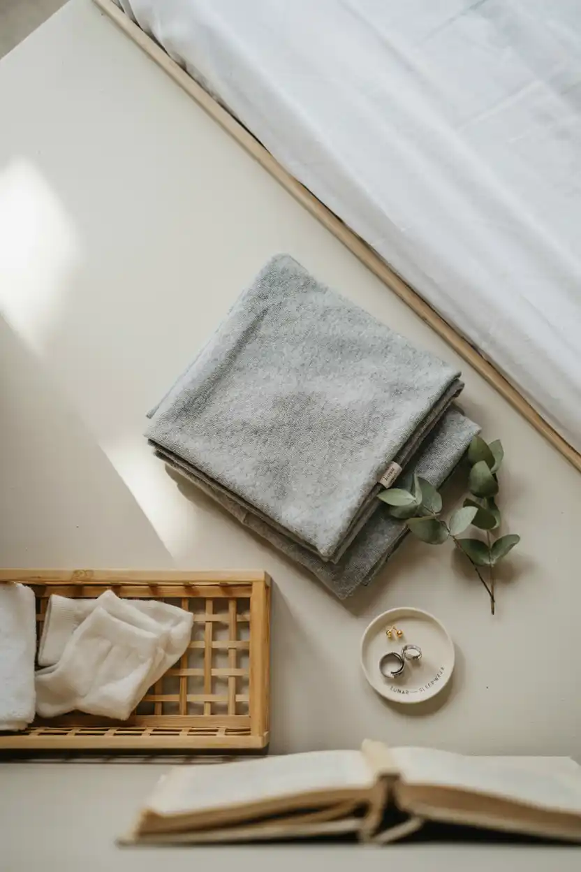 Moisture-Wicking Sleepwear and Bedside Storage