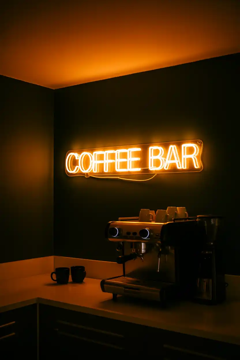 Neon "Coffee Bar" Sign