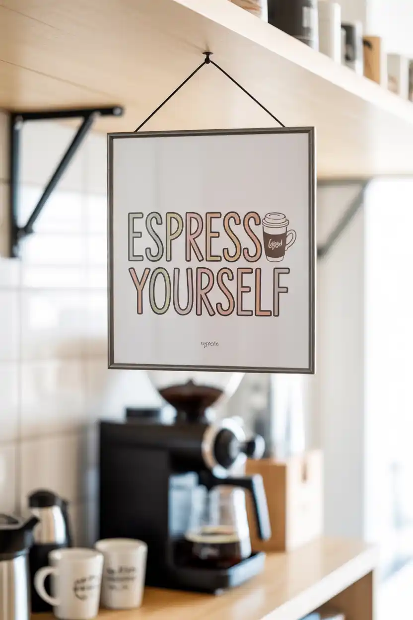 Punny Coffee Sign