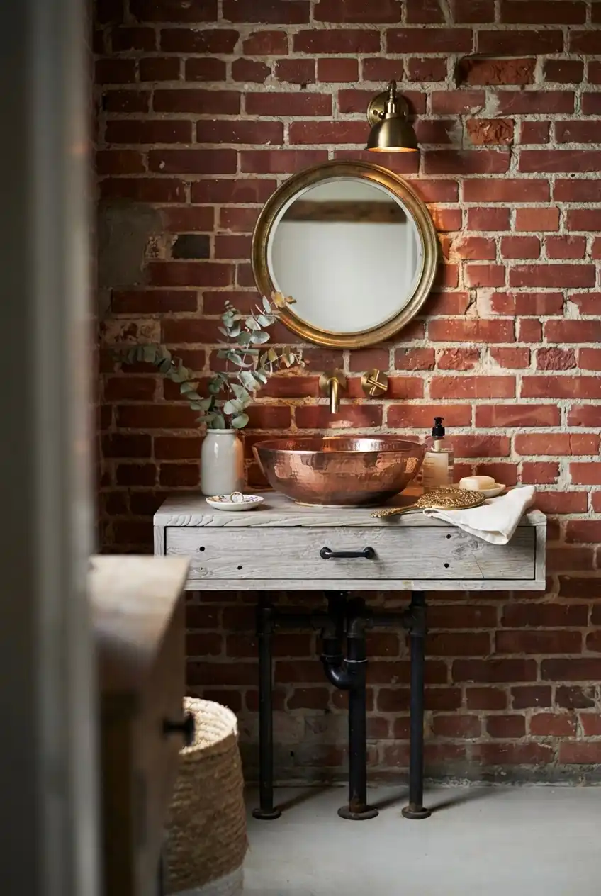 Reclaimed Wood Rustic Vanity