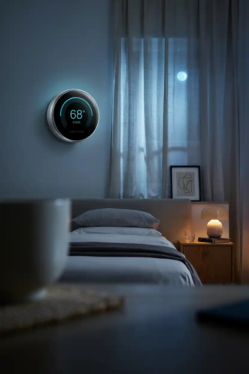 Smart Thermostat with Bedroom Zoning