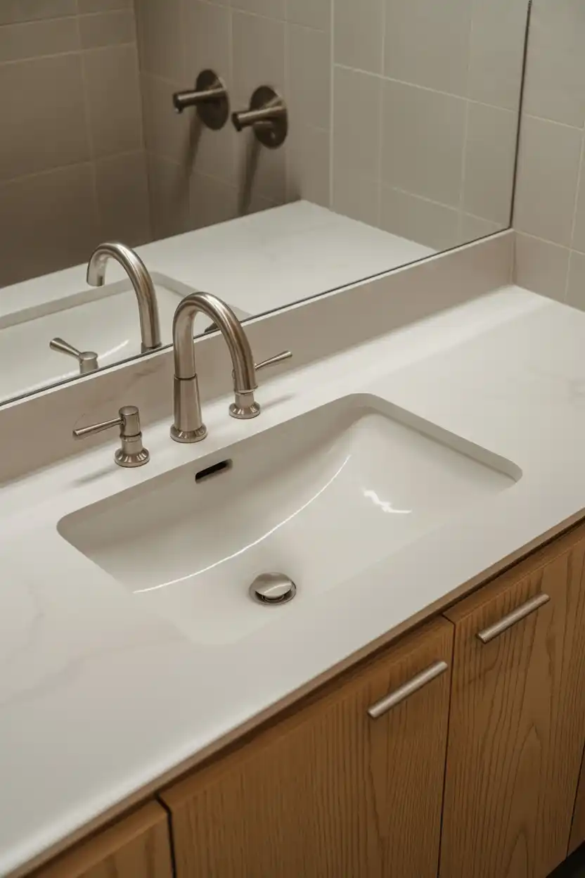Solid Surface (Corian) Counter