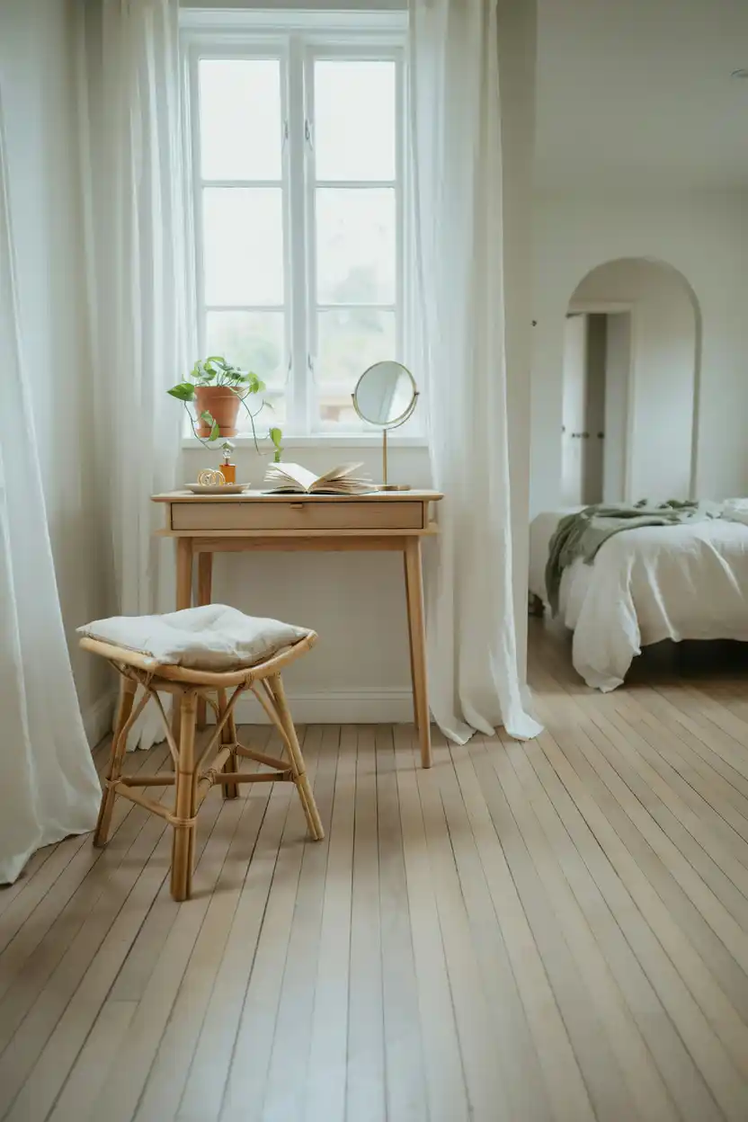 Vanity Nook Under the Window