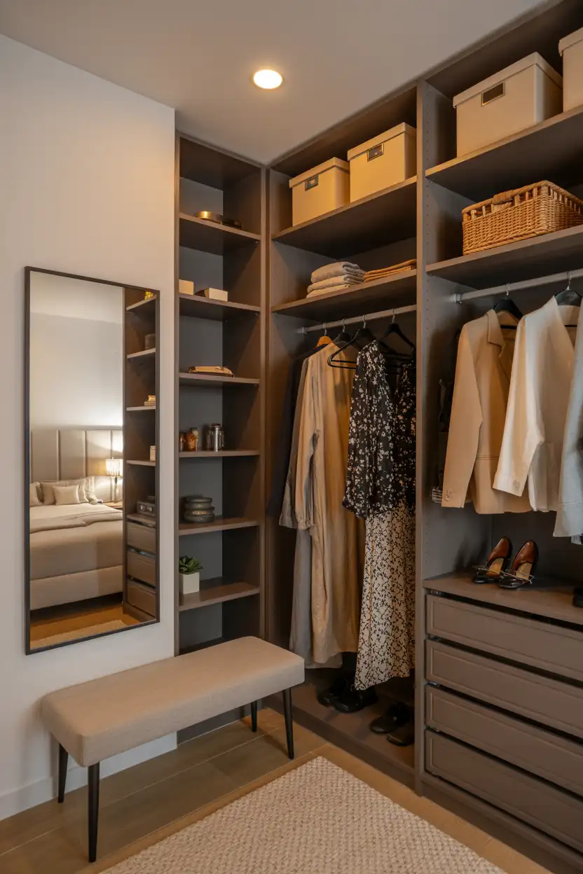 Walk-In Closet or Dressing Area Design