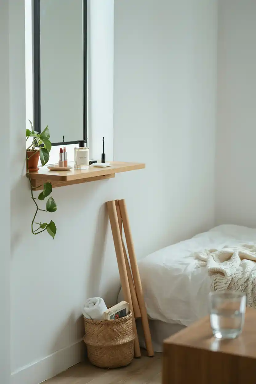 Wall-Mounted Compact Vanity