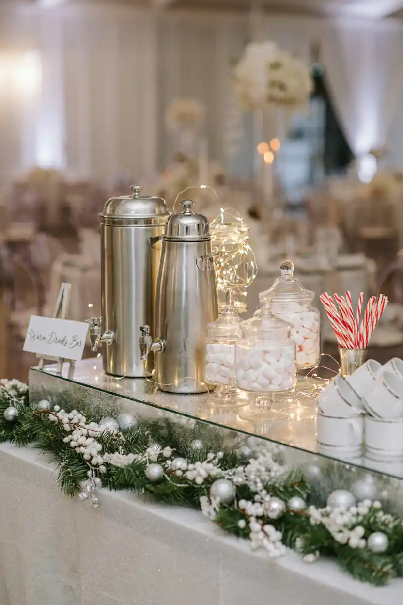 Winter Wonderland Hot Cocoa and Coffee Bar