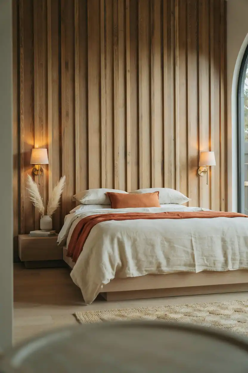 Wood Slat Accent Wall