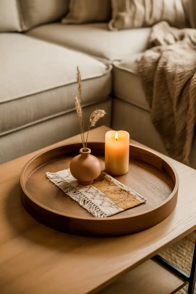 Woven Wall-Hanging Inspired Tray Liner