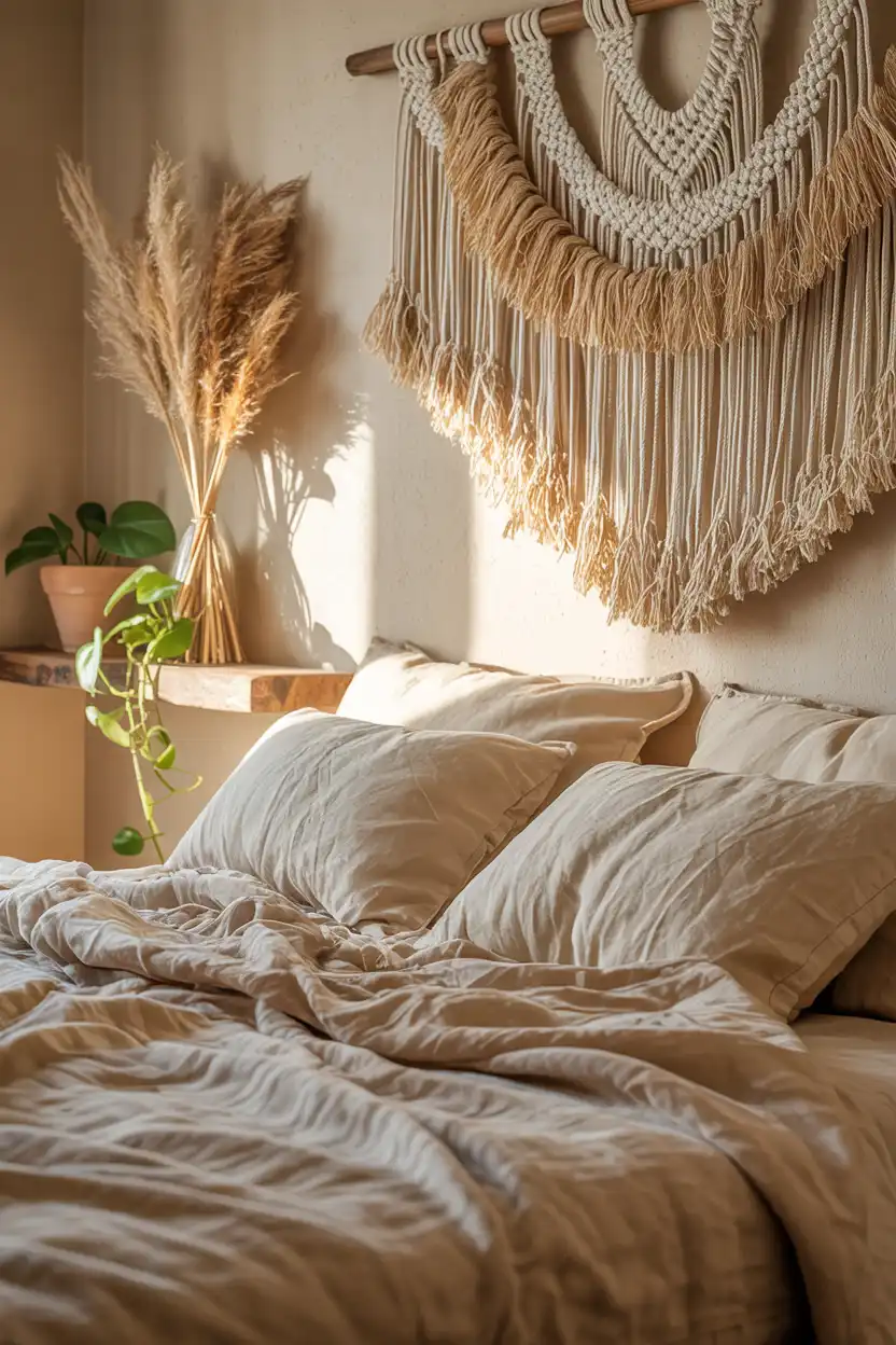 Woven Wall Hangings and Macrame