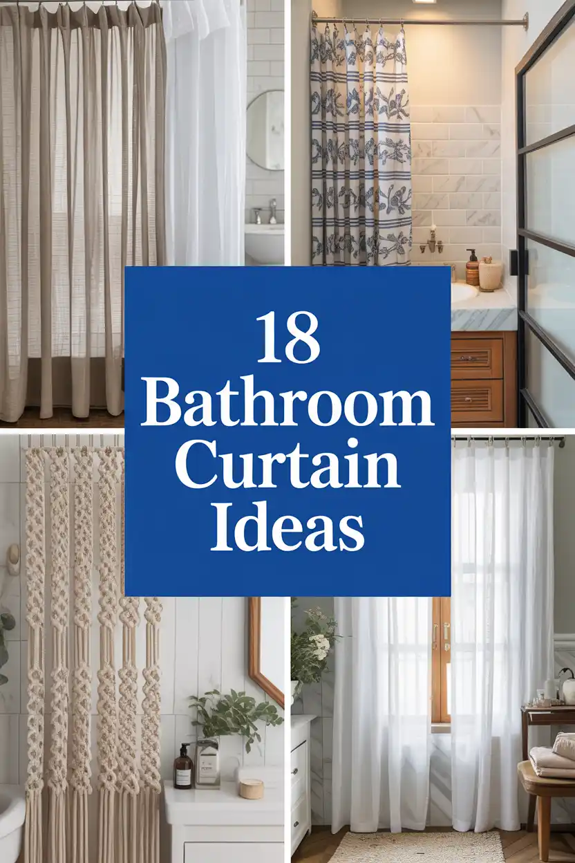 bthroom curtain ideas