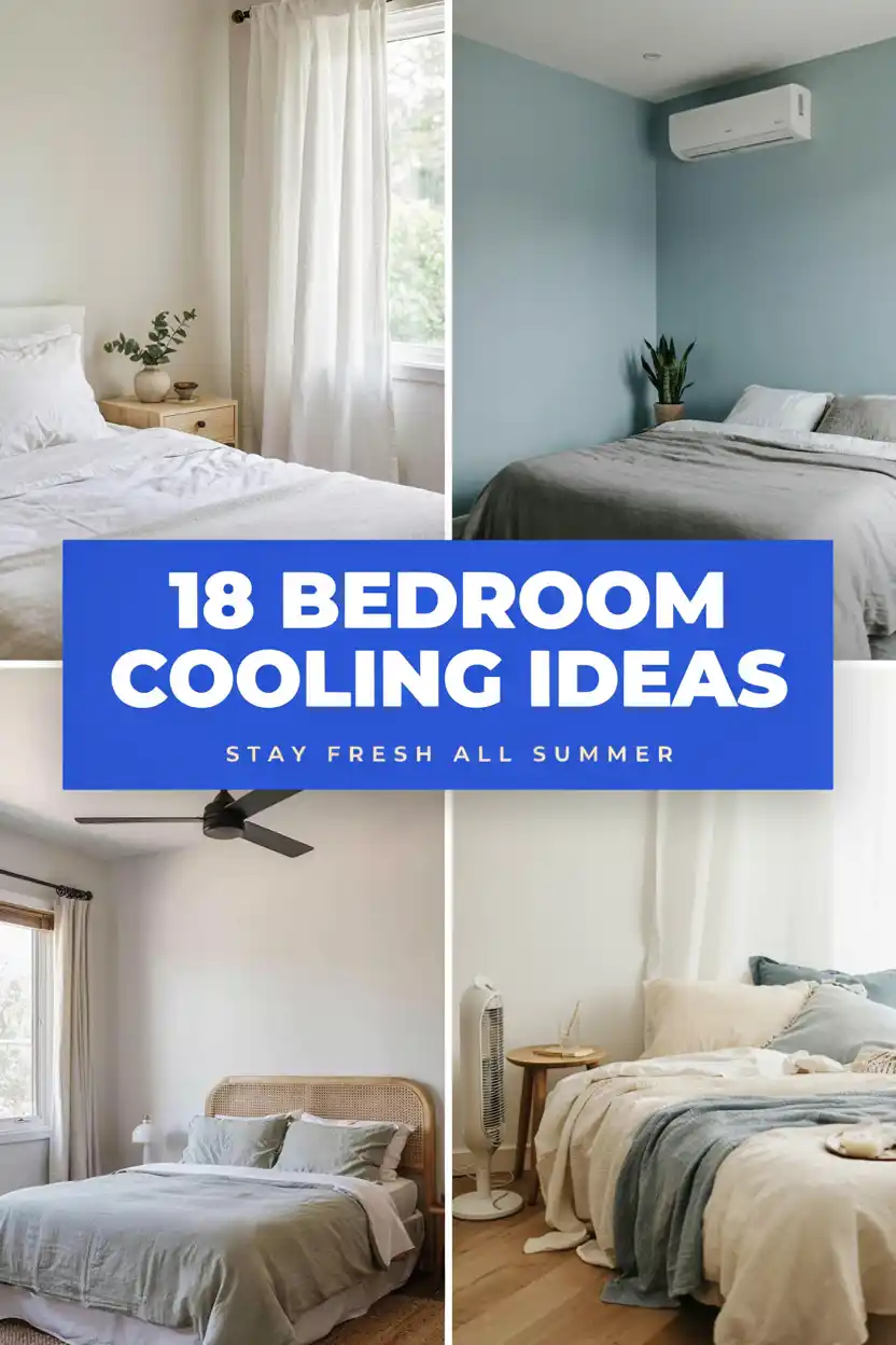 bedroom cooling ideas