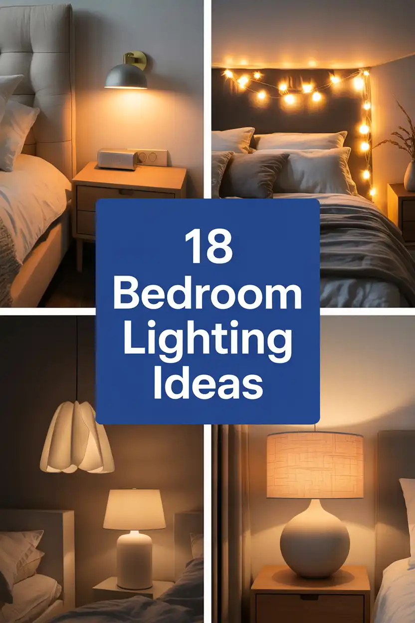 bedroom lighting ideas